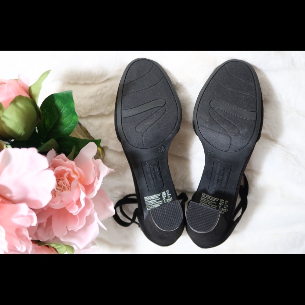 Dexflex Comfort Black Noir Heels  size 6 1/2 - Picture 7 of 7